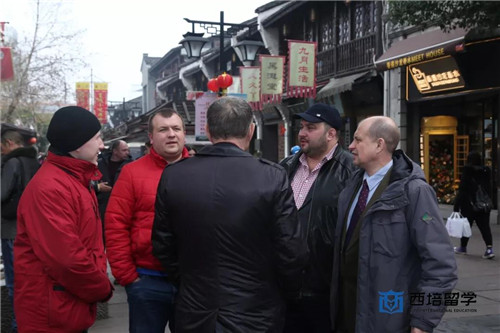 西培教育携乌克兰外宾杭州行，感叹杭州之美！